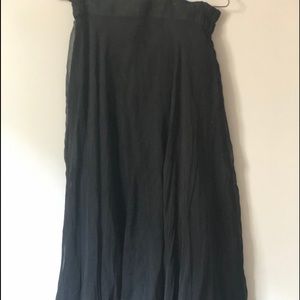 Beautiful long chiffon skirt with lining